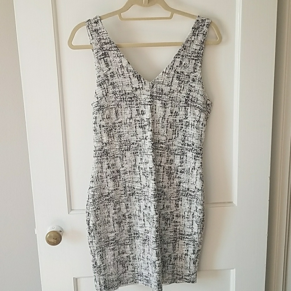Black & White Cocktail Dress